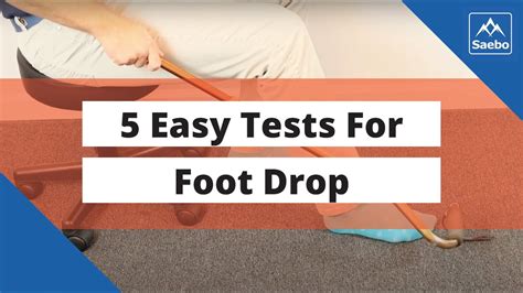 special tests for foot drop|can foot drop be temporary.